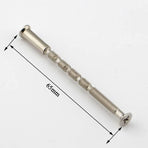 4 Universal M4 Bolts And Sleeves For Door Handle ROsettes, Nickel