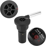 Barbecue Blower - Portable Electric Barbecue Fan For Outdoor Camping Bbq Black