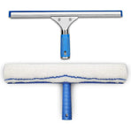 Window Cleaning Kit, Window Squeegee And Microfiber Cloth, Shower Squeegee With Rubber Lip, Window Cleaning Tool, 35Cm