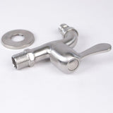 304 Stainless Steel Faucet 1/2' Flow Valve
