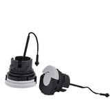 Fuel Cap And Oil Cap For Stihl Chainsaw 2 Pieces - Top-Down View