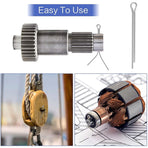 230 pcs Stainless Steel Cotter Pins M1 M2.5 M3 M4 M5 Retaining Pin Assortment Kit With Storage Box