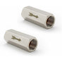 2 pcs 1/4" Check Valve Hexagonal Air Check Valve, One Way Check Valve, For Boiler Pressure Tank