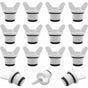 Plumbing Plug-15 pcs 1/2" Male External Thread Pipe Hex Plug,Blanking Plug,For Washing