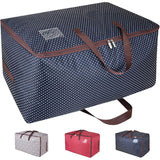 100L Garment Bags, Thick Oversized Organizer Storage Bag, Travel Bag (Blue)