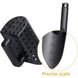 Metal Detecting Beach Sand Scoop And Shovel Detection Tool 304 Stainless Steel Ultra Light Metal Detector For Metal - Side View