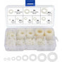 Nylon Washer Plastic Spacer M2.5 M3 M4 M5 M6 M8 M10 Flat Washer ROund 520 pcs