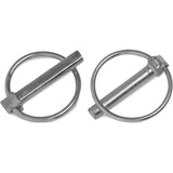 Pins 6Mm X 45Mm Pins 6.0Mm [10 Pieces] Electrogalvanized