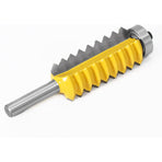 Tenon Cut Woodwork Milling Cutter Power Tool Finger Glue Joint ROuter Bit With 8Mm Shank, ROuter Bit Woodworking Cutter