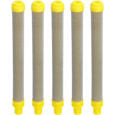 5 pcs 100 Mesh Filters For Wagner Airless Paint Spray Guns Stainless Steel Filter Elements For Wagner Airless Paint