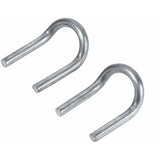 2 pcs Exhaust Pipe Spring,65Mm Length Exhaust Pipe Muffler Swivel Spring Stainless Steel ROtating Mounting Springs With - Top-Down View