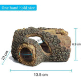 Aquarium Decoration Resin ROot, Aquarium Cave Tree Decoration Artificial Cave For Aquarium Ornaments Home Decor Garden - Front View