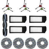 Filter Brush Cloth Replacement Accessories Set For Ecovacs Deebot T20 Omni T10 Omni Deebot X1 Omni X1 Turbo X1 Plus
