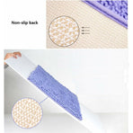 Soft Shag Bath Mat Kitchen Rug Door Mats Doormats Non-Slip Strip Absorbent Doormat Bath Shower Mat Shaggy Rug - 60 X 90