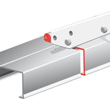Metal Profile Nibbler For Placoplâtre - Front View