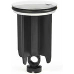 Ersandy Sink Plug ⌀ 40Mm Height Adjustable For Bathroom, Universal Aluminum Alloy Sink Plug - Black