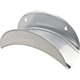 Wall Mounted Garden Hose Holder Silver - Front View