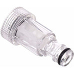 Pressure Washer Water Filter 3/4" Fitting Compatible With Garden Connectors