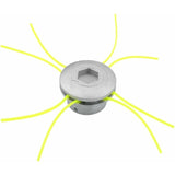 Universal Aluminum Brush Cutter Head Replacement Brush Cutter Heads String Set Lawn Trimmer Attachment Power Tools