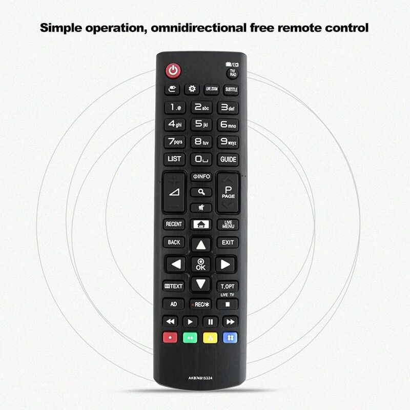 Universal Wireless Tv Remote Control Universal Remote Control For Lg Hdtv LED Digital Smart Tv Black