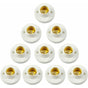 E27 Lamp Holder Screw Socket Plastic Wall Mount LED Bulb Base Converter Adapter Holders For E27 Bulb Plastic ROund