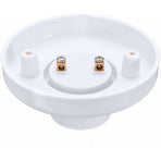 E27 Lamp Holder Screw Socket Plastic Wall Mount LED Bulb Base Converter Adapter Holders For E27 Bulb Plastic ROund