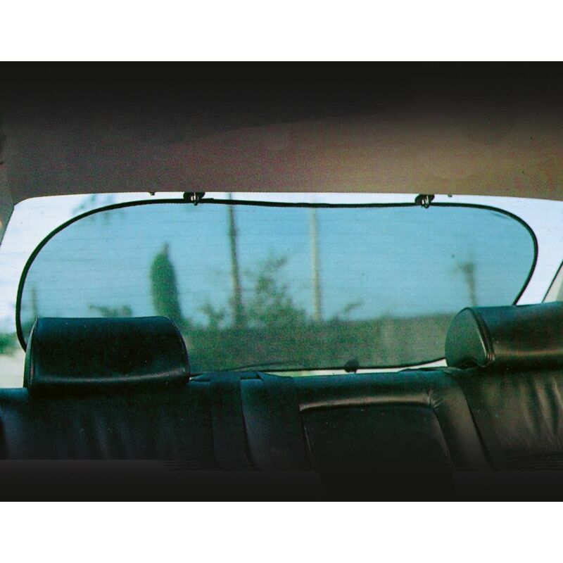 Sun Shade Curtain With Rear Suction Cups, Black, 100 X 50 Cm