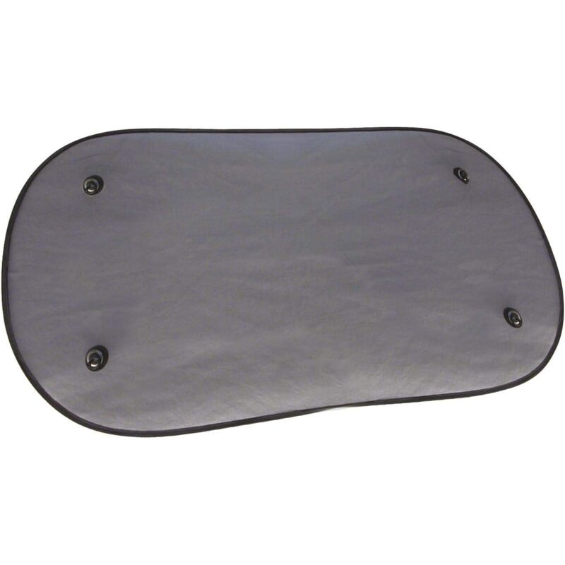 Sun Shade Curtain With Rear Suction Cups, Black, 100 X 50 Cm