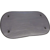 Sun Shade Curtain With Rear Suction Cups, Black, 100 X 50 Cm - Top-Down View