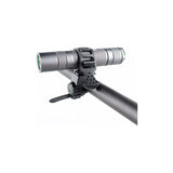 Bicycle Flashlight Mount Clip 360 Degree ROtation Universal LED Bike Light Holder - Front View