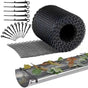 Plastic Gutter Guard, 18Cm X 8M, Heavy Duty Mesh Gutter Guard, Leaf Filter, (18Cm X 8M)