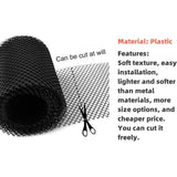 Plastic Gutter Guard, 18Cm X 8M, Heavy Duty Mesh Gutter Guard, Leaf Filter, (18Cm X 8M)