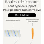 Paint ROller With Handle - 25X13.5X6 Cm - Painting Work, Home, All Types Of Paint