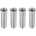 4 pcs Sink Basket Screws Stainless Steel 45Mm M12 Sink Basket Screws For Sink Strainer Plug -Silver