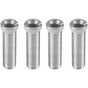 4 pcs Sink Basket Screws Stainless Steel 45Mm M12 Sink Basket Screws For Sink Strainer Plug -Silver
