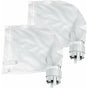 2 Pack Pool Cleaner Filter Bags Fits Polaris360 And 380 Pool Cleaner Zippered And Adjustable Design In White