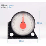 Mini Inclinometer Measuring Tool Tilt Level Protractor Angle Finder Clinometer Slope Angle Meter With Magnetic Base