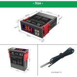 Stc-1000 Temperature Controller, 12V 10A Multi-Purpose Digital Thermostat With Ntc Probe For Fermentation Hatch,