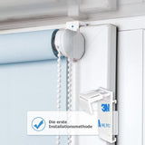 4 pcs Double ROller Blind Clamp Brackets No Drilling Replacement Accessories For Pvc, Wooden Window, Door Leaf
