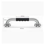 Black Safety Bathtub 40Cm, Non-Slip, Wall-Mounted Stainless Steel Grab Bar, For Bathroom Toilet Handle For
