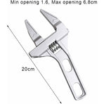 Adjustable Wrenches 6-68Mm Wide Jaw Spanner Bathroom Wrench Aluminum Alloy Hand Tools For Tightening Or Loosening Nuts