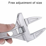 Adjustable Wrenches 6-68Mm Wide Jaw Spanner Bathroom Wrench Aluminum Alloy Hand Tools For Tightening Or Loosening Nuts