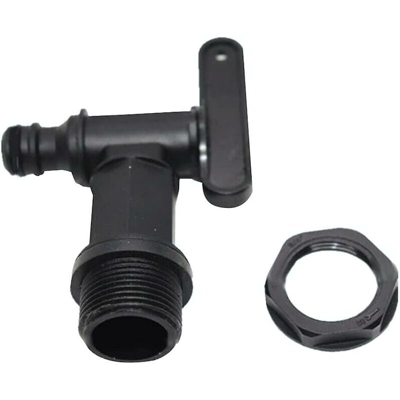 1000L Plastic Tank Faucet, Ibc Water Storage Box Adapter, Garden Hose Faucet Adapter, For Rainwater Collector, Fuel