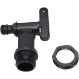 1000L Plastic Tank Faucet, Ibc Water Storage Box Adapter, Garden Hose Faucet Adapter, For Rainwater Collector, Fuel