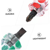 6 pcs Screwdriver Machinist Tools Car Tools Hand Tools Mini Tools Maintenance Tool Mechanic Repair Tool Ratchet Wrench - Side View