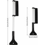 Snow Brush, 2 In 1 Ice Scraper Snow Brush Snow Broom Brush For Car Truck Windshield