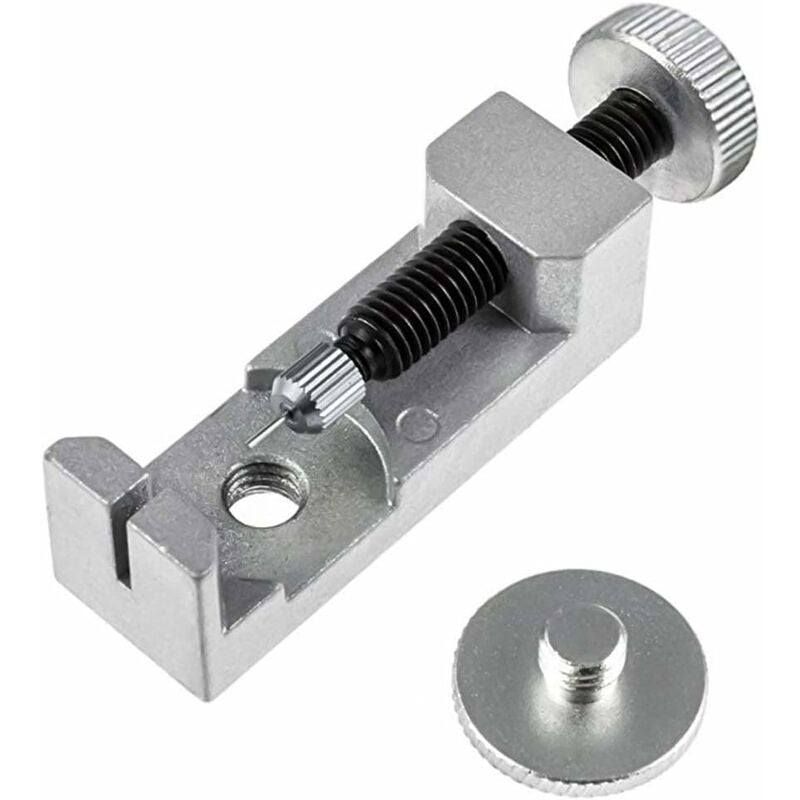 Adjustable Watch Pin Punch Tool, Watchmaker Watch Band Tool Link Pin Remover Repair Kit With 3 Extra Pins