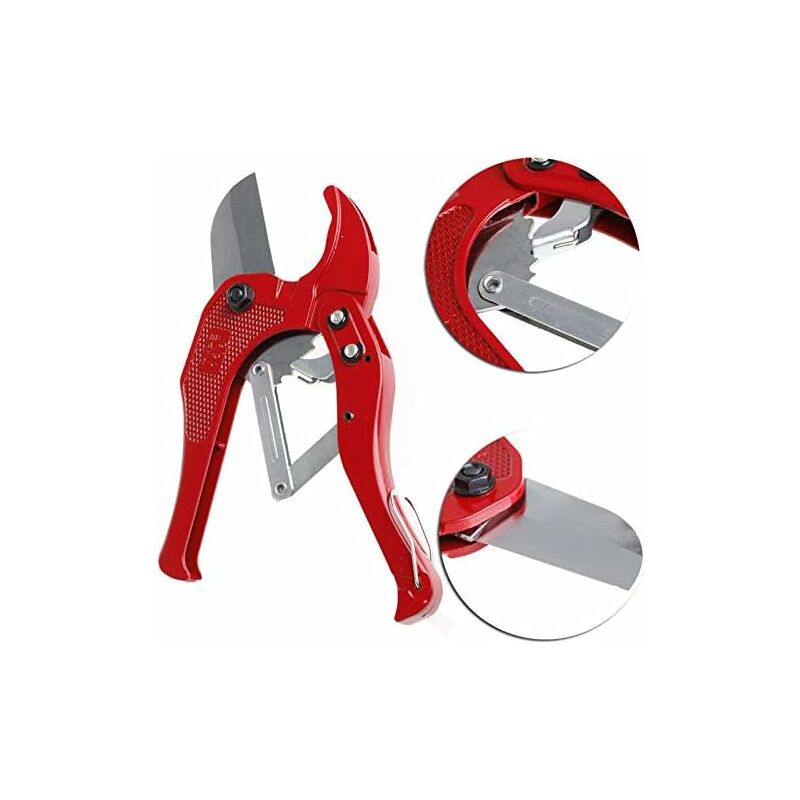 42Mm Ratchet Pipe Cutting Machine, Plastic Cutting System, Pvc/Ppr/Pe Pipes