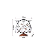 Freestanding Metal Wine Glass Drying Rack Kitchen Bar Decor Multi-Function Display Stand Tabletop Storage Holder