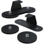 Magnetic Base LED Strip Mounting Bracket, Strong Suction Cup Holder For Straight Curved Side LED Strip Mounting, 2